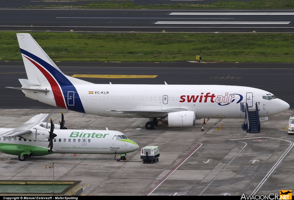 EC-KLR - Boeing 737-3Q8(QC) - Swiftair SA
