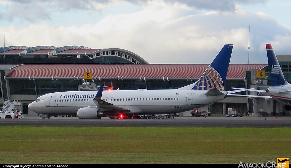 N78506 - Boeing 737-824 - Continental Airlines