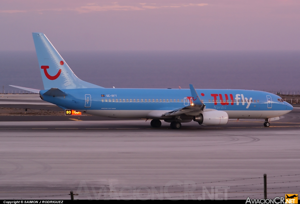 SE-RFT - Boeing 737-8K5 - TUIfly Nordic