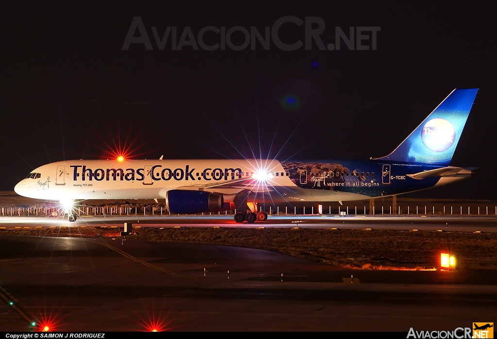 G-TCBC - Boeing 757-236 - Thomas Cook Airlines UK.