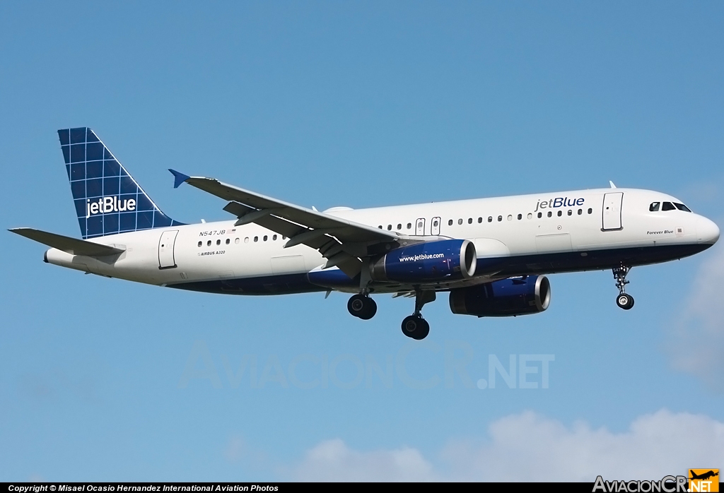 N547JB - Airbus A320-232 - Jet Blue