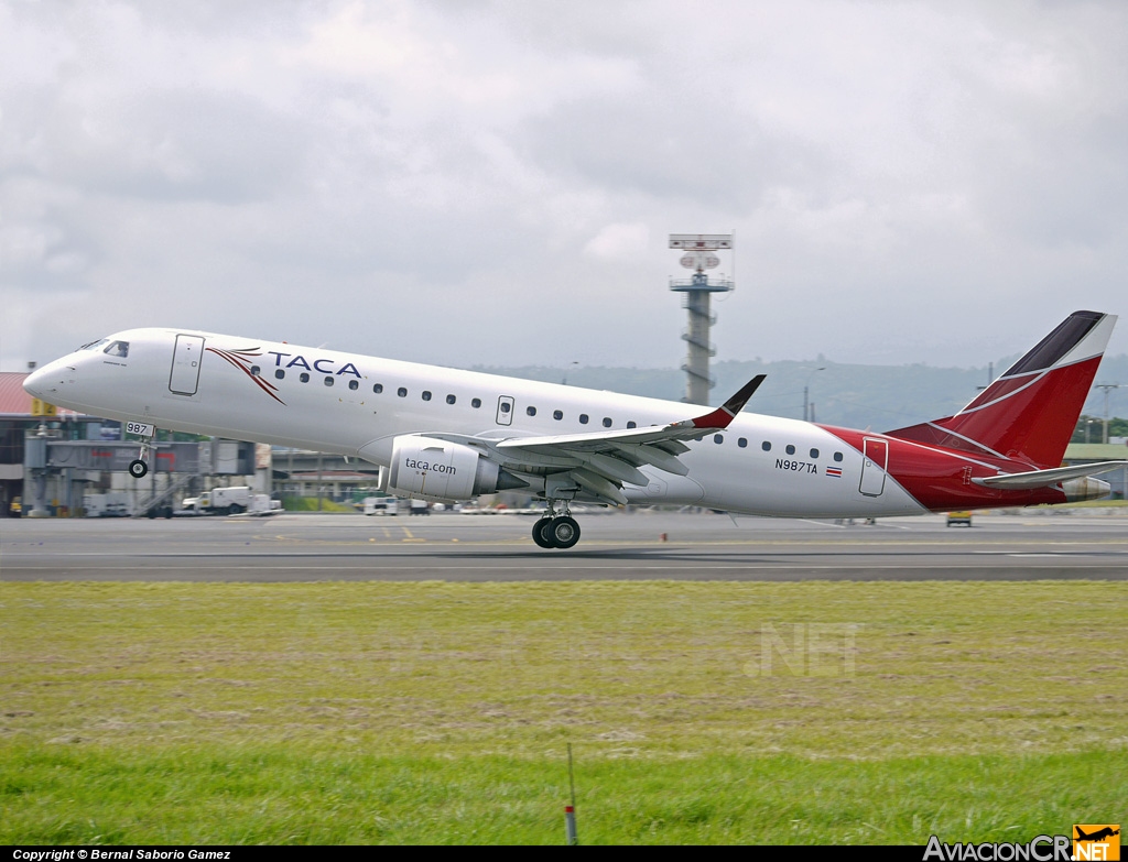 N987TA - Embraer 190-100IGW - TACA