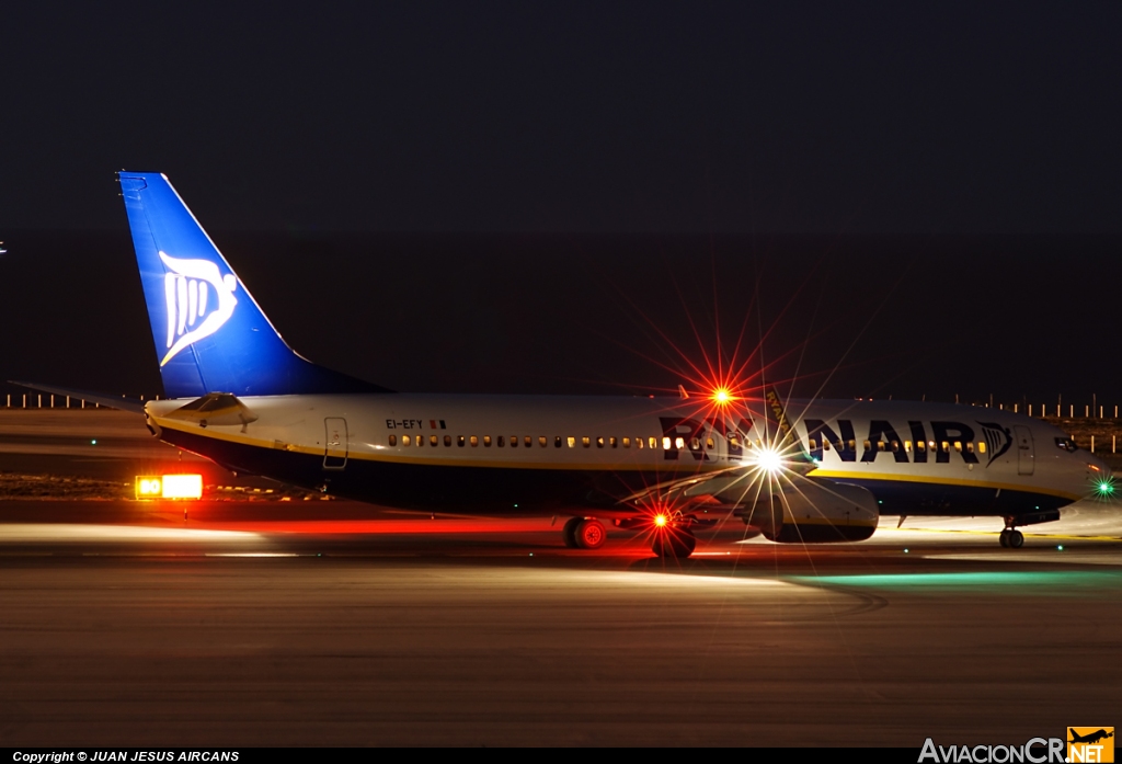 EI-EFY - Boeing 737-8AS - Ryanair