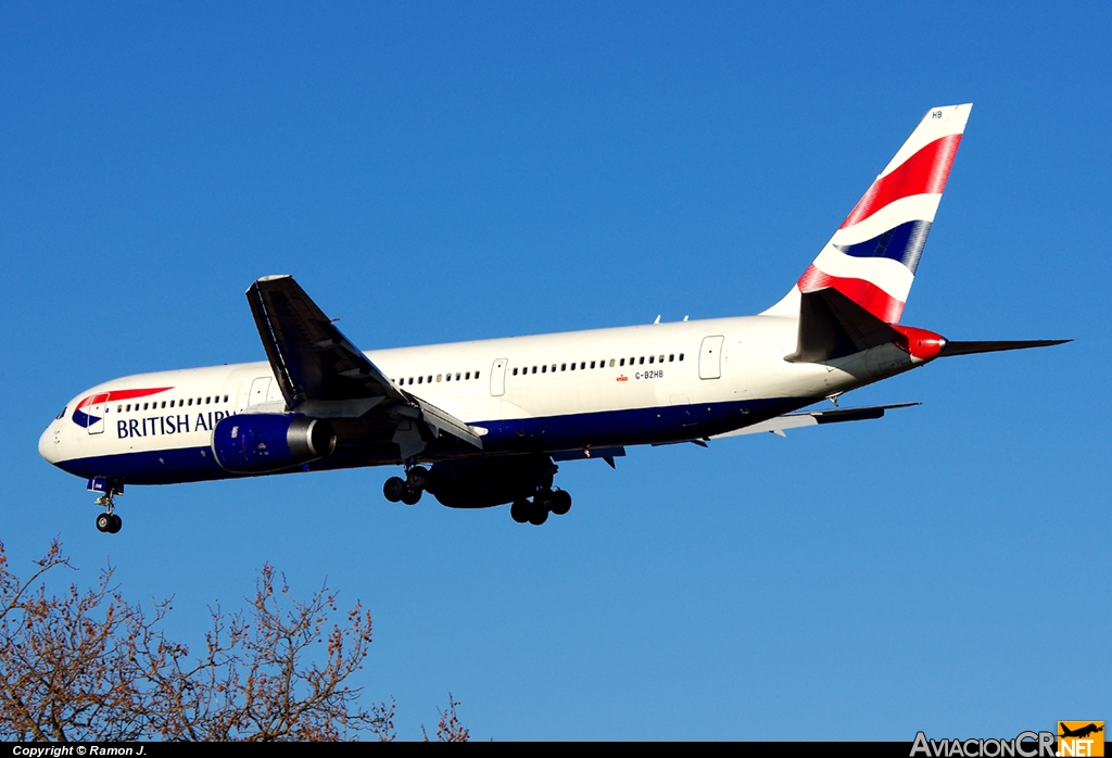 G-BZHB - Boeing 767-336/ER - British Airways
