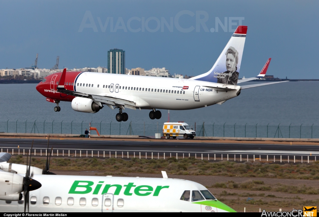 LN-NOH - Boeing 737-86N - Norwegian Air Shuttle