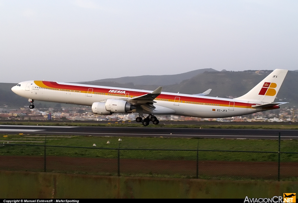 EC-JFX - Airbus A340-642 - Iberia