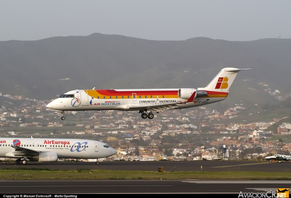 EC-JCG - Bombardier CRJ-200ER - Air Nostrum (Iberia Regional)
