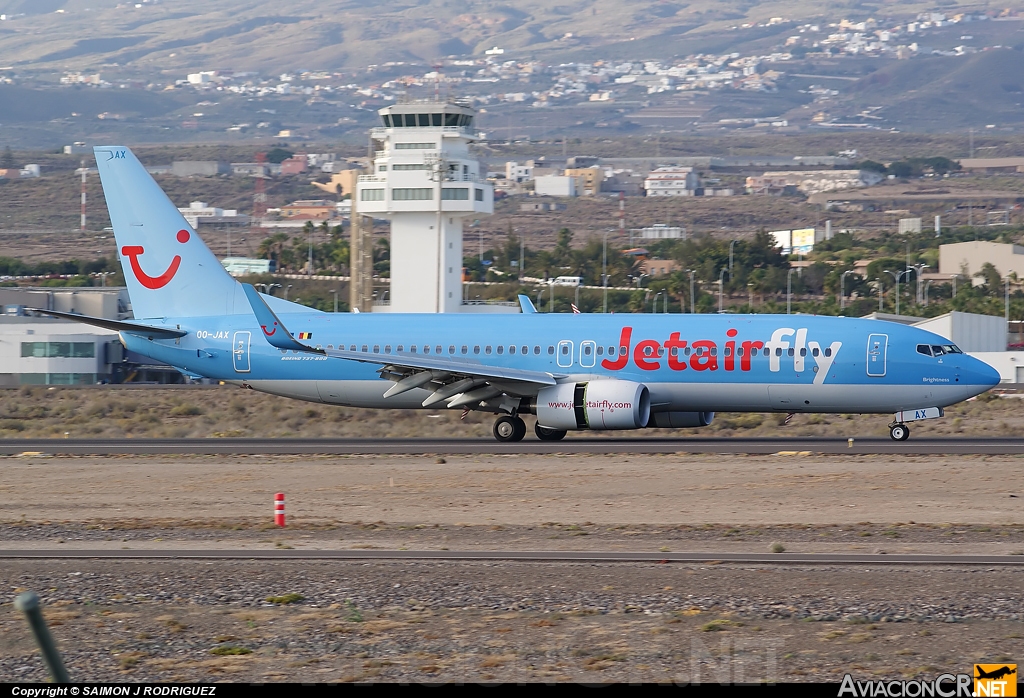 OO-JAX - Boeing 737-8K5 - Jetairfly