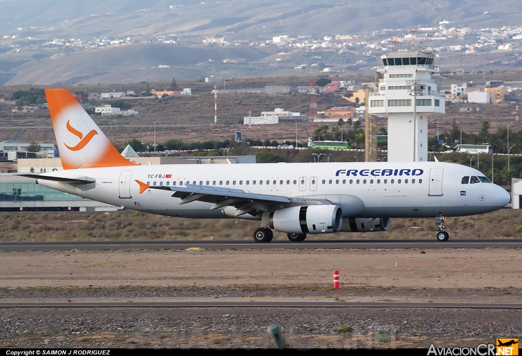 TC-FBJ - Airbus A320-232 - Freebird Airlines