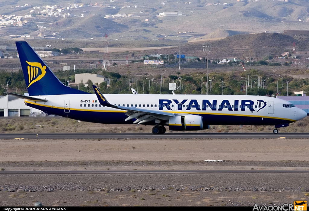 EI-EKB - Boeing 737-8AS - Ryanair