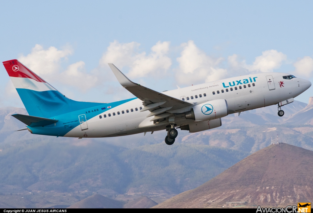 LX-LGS - Boeing 737-7C9 - LUXAIR