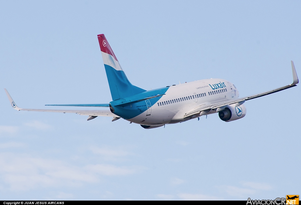 LX-LGS - Boeing 737-7C9 - LUXAIR