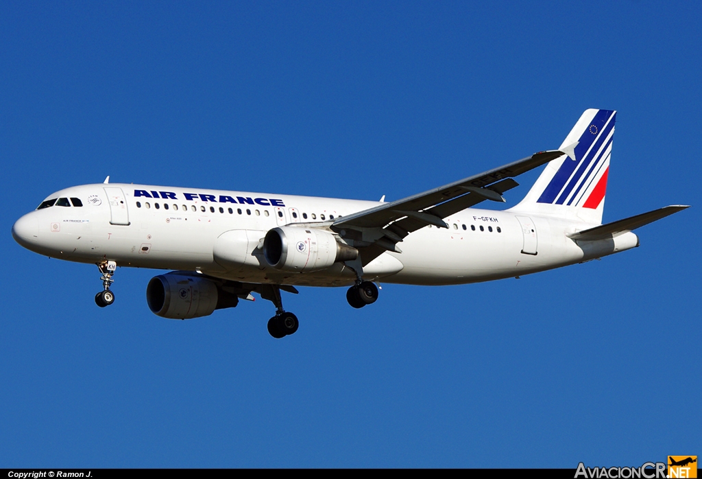 F-GFKH - Airbus A320-211 - Air France