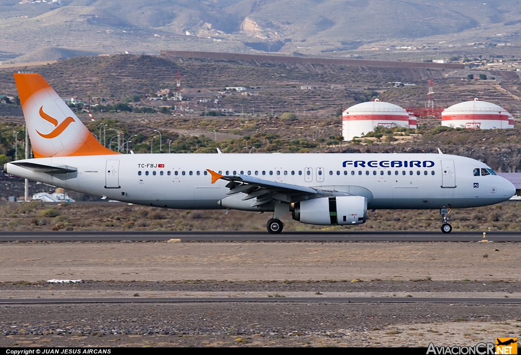 TC-FBJ - Airbus A320-232 - Freebird Airlines