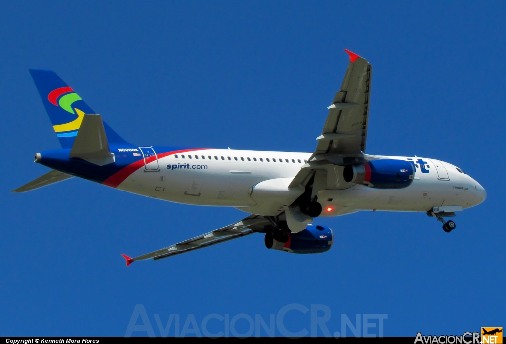 N608NK - Airbus A320-232 - Spirit Airlines