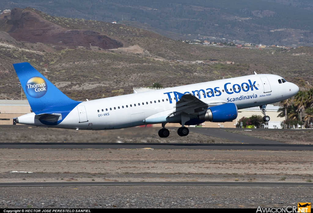 OY-VKS - Airbus A320-214 - Thomas Cook Airlines Scandinavia