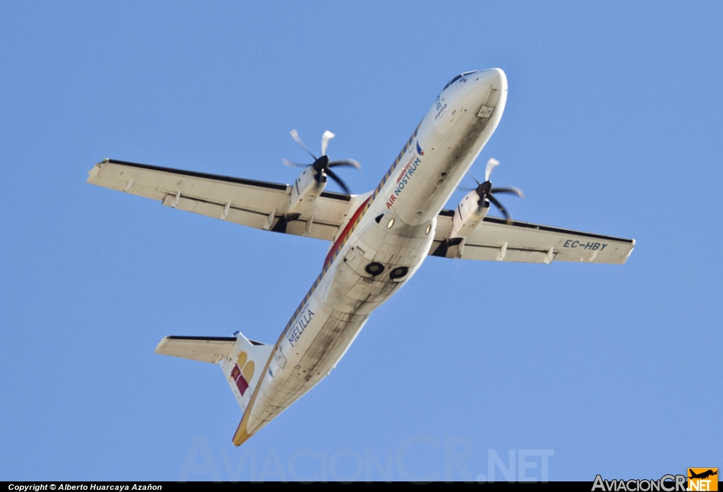 EC-HBY - ATR 72-212A - Air Nostrum (Iberia Regional)