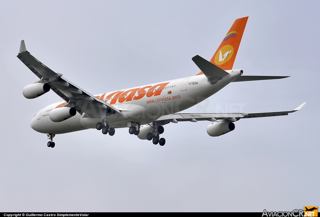 YV1004 - Airbus A340-211 - Conviasa