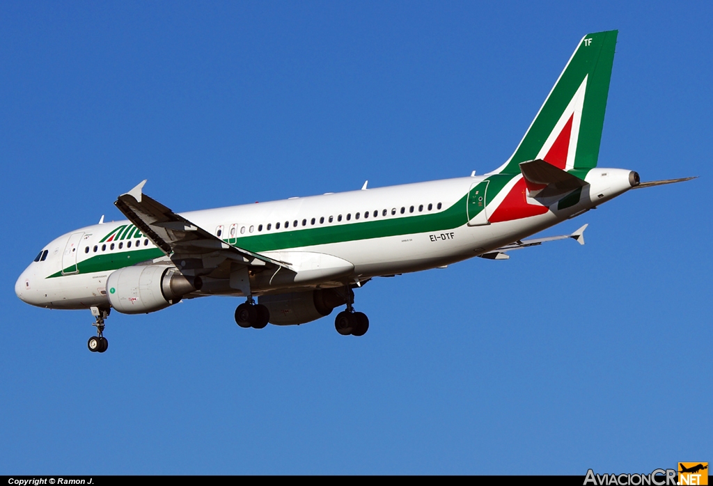 EI-DTF - Airbus A320-216 - Alitalia