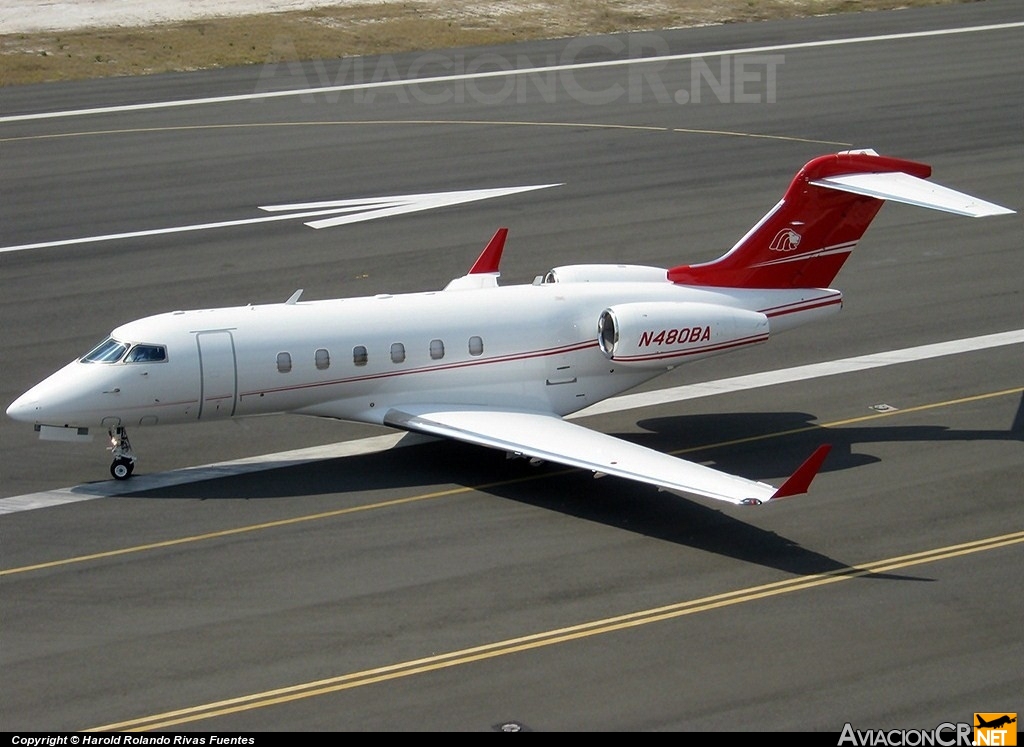N480BA - Bombardier BD-100-1A10 Challenger 300 - Privado (Credomatic Air Services)