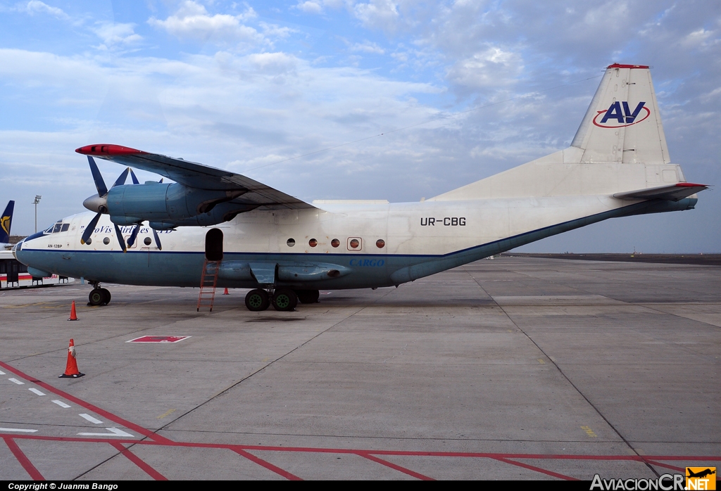 UR-CBG - Antonov An-12BP - AeroVis Airlines, LTD.