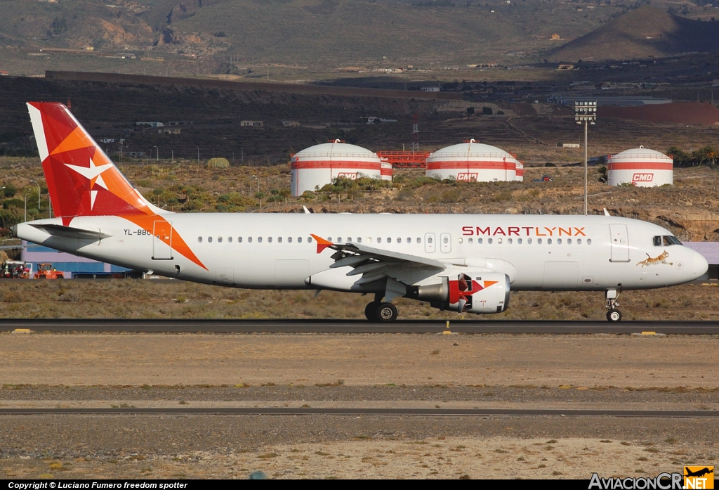 YL-BBC - A320-211 - SmartLynx Airlines