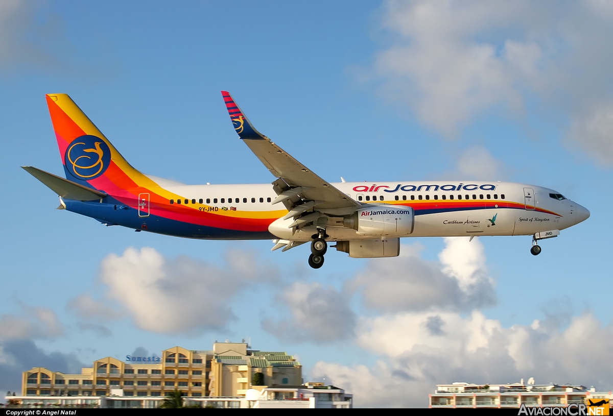 9Y-JMD - Boeing 737-8Q8 - Air Jamaica
