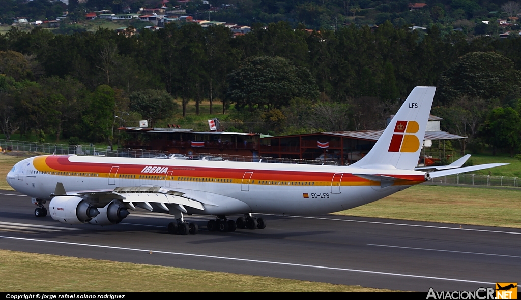 EC-LFS - Airbus A340-642 - Iberia