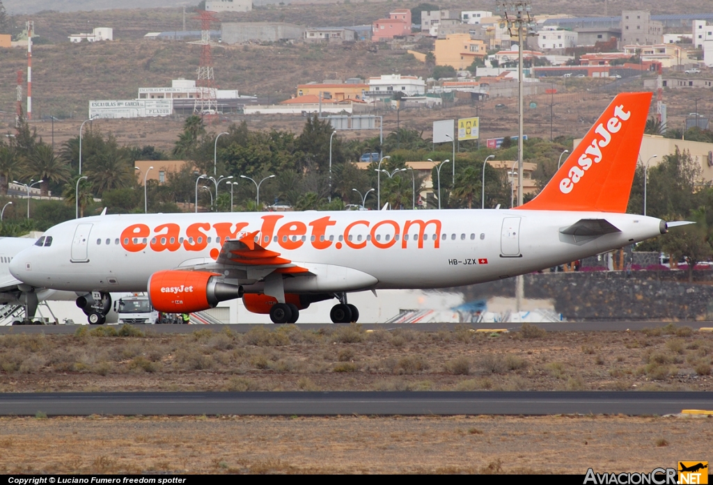 HB-JZX - Airbus A320-214 - EasyJet Switzerland