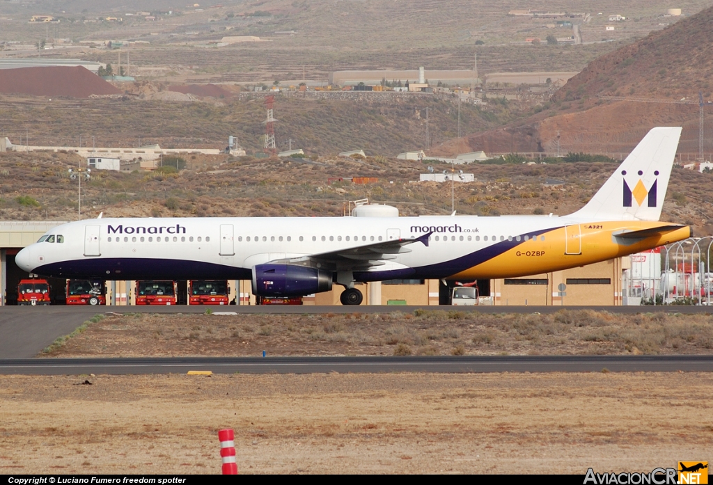 G-OZBP - Airbus A321-231 - Monarch Airlines