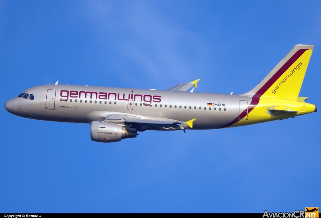 D-AKNL - Airbus A319-112 - Germanwings