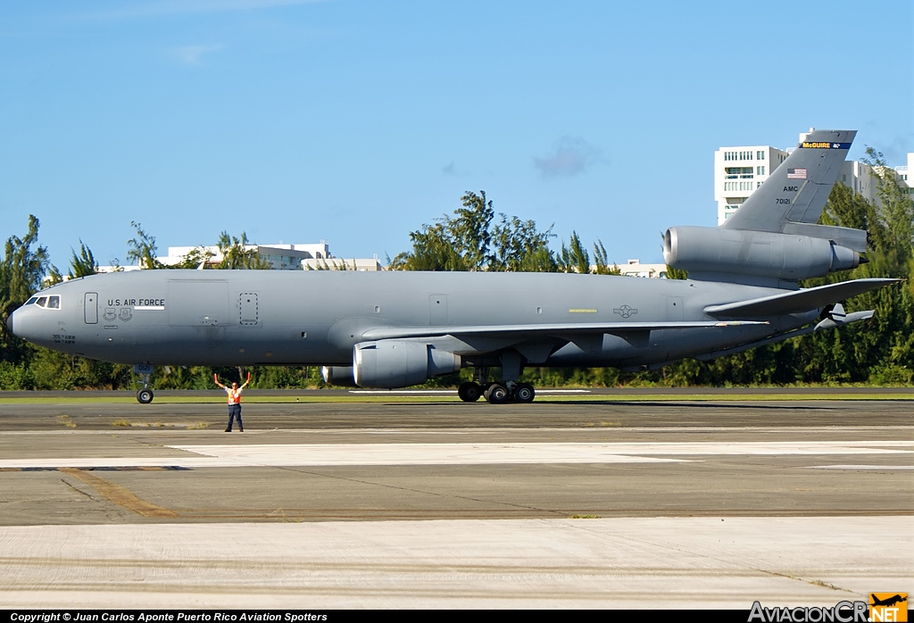 87-0121 - McDonnell Douglas KC-10A Extender - United States - US Air Force (USAF)