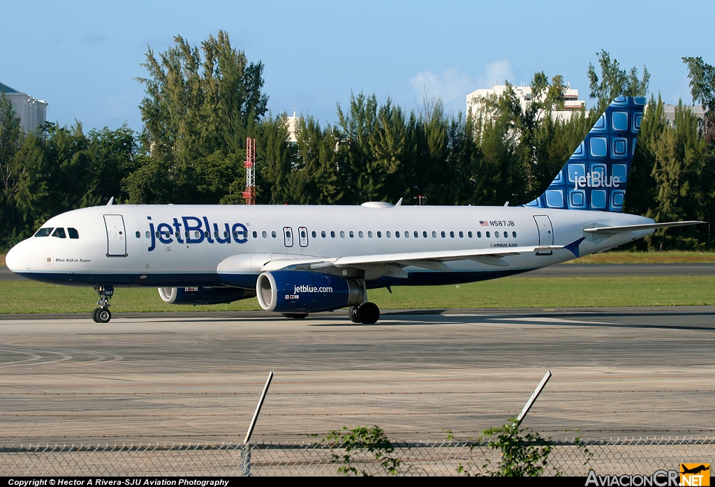 N587JB - Airbus A320-232 - Jet Blue