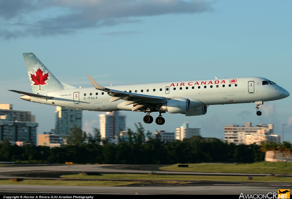 C-FGLX - Embraer 190-100IGW - Air Canada