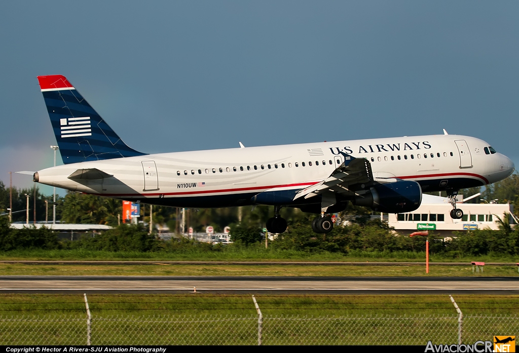 N110UW - Airbus A320-214 - US Airways