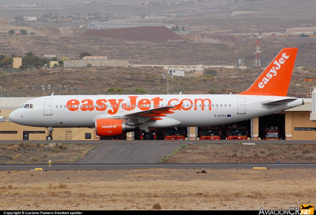 G-EZTX - Airbus A320-214 - EasyJet Airlines