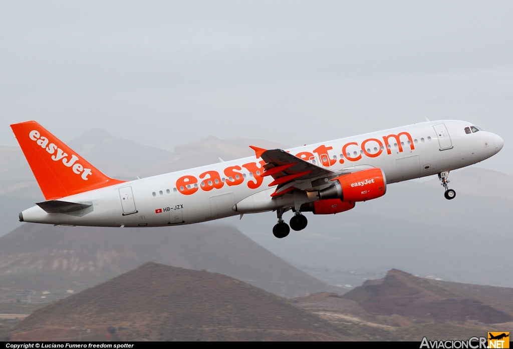 HB-JZX - Airbus A320-214 - EasyJet Switzerland