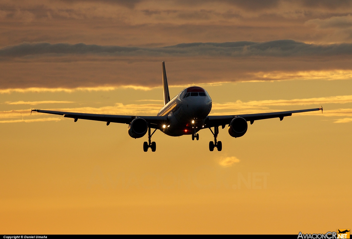 N480TA - Airbus A319-132 - TACA