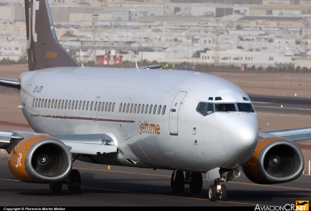 OY-JTE - Boeing 737-3L9 - Jettime