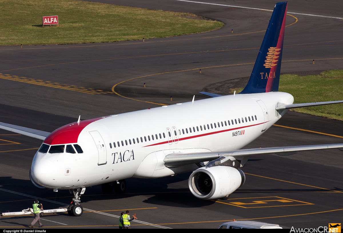 N491TA - Airbus A320-233 - TACA