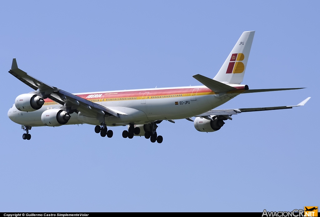 EC-JPU - Airbus A340-642 - Iberia