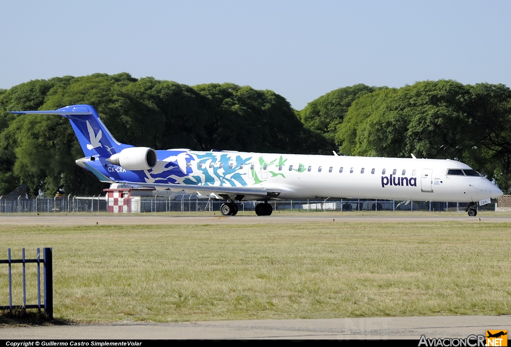 CX-CRA - Canadair CL-600-2D24 Regional Jet CRJ-900 - Pluna Uruguay