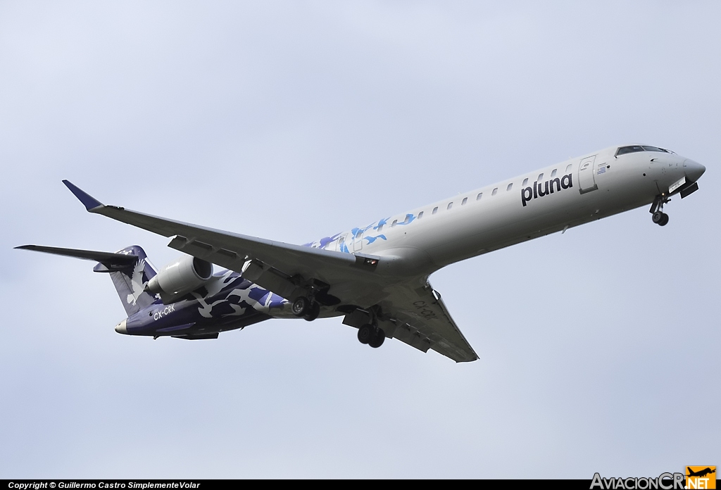 CX-CRK - Canadair CL-600-2D24 Regional Jet CRJ-900ER - Pluna Uruguay