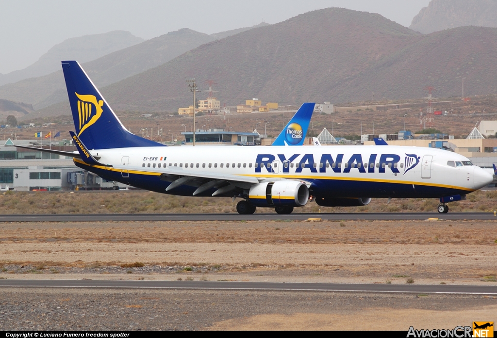 EI-EKB - Boeing 737-8AS - Ryanair