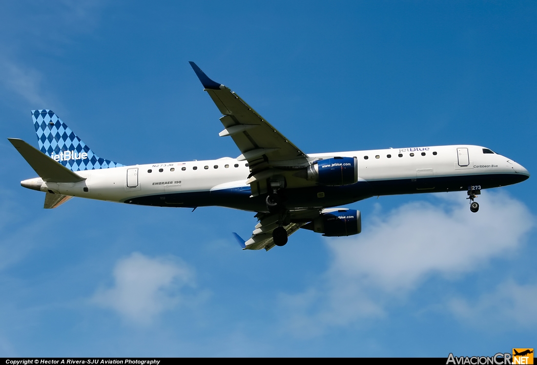 N273JB - Embraer 190-100IGW - Jet Blue