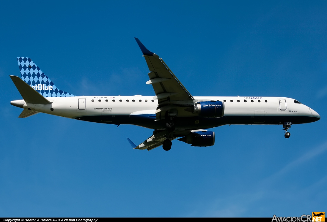 N228JB - Embraer 190-100IGW - Jet Blue