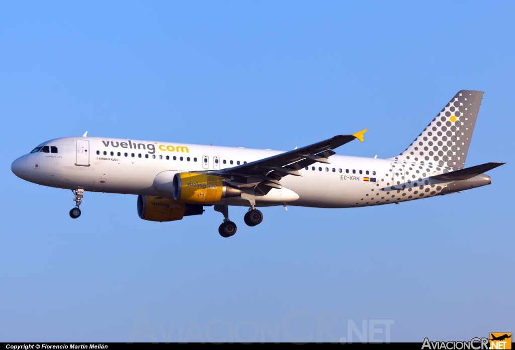 EC-KRH - Airbus A320-214 - Vueling