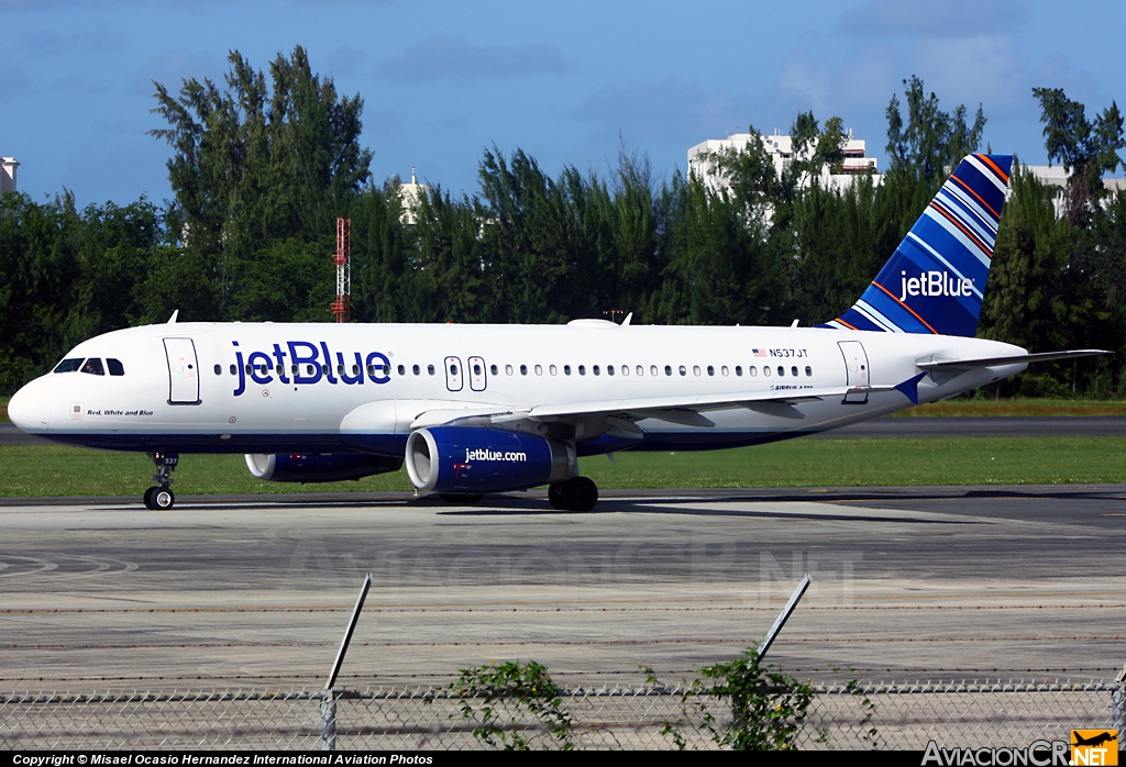 N537JT - Airbus A320-232 - Jet Blue