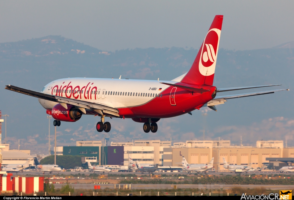 D-ABBU - Boeing 737-8Q8 - Air Berlin