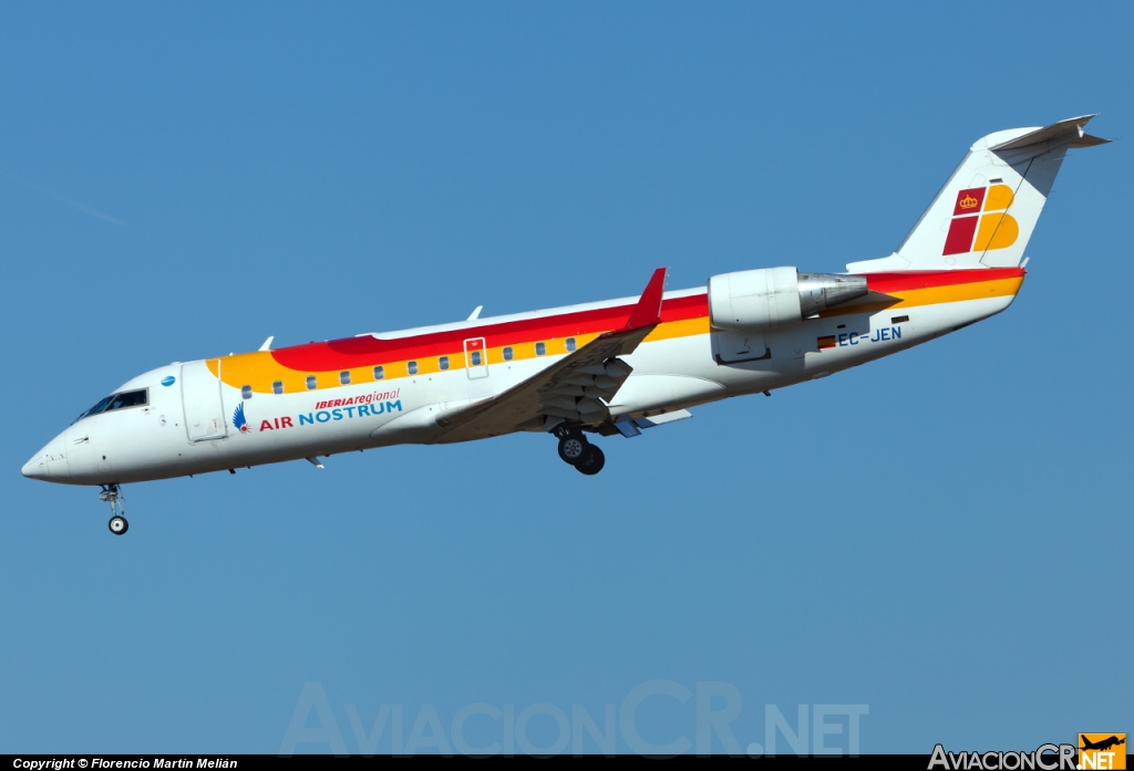 EC-JEN - Bombardier CRJ-200ER - Iberia Regional (Air Nostrum)